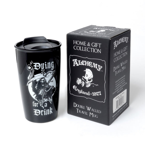 Dying for a Drink: Double Walled Mug by Alchemy of England