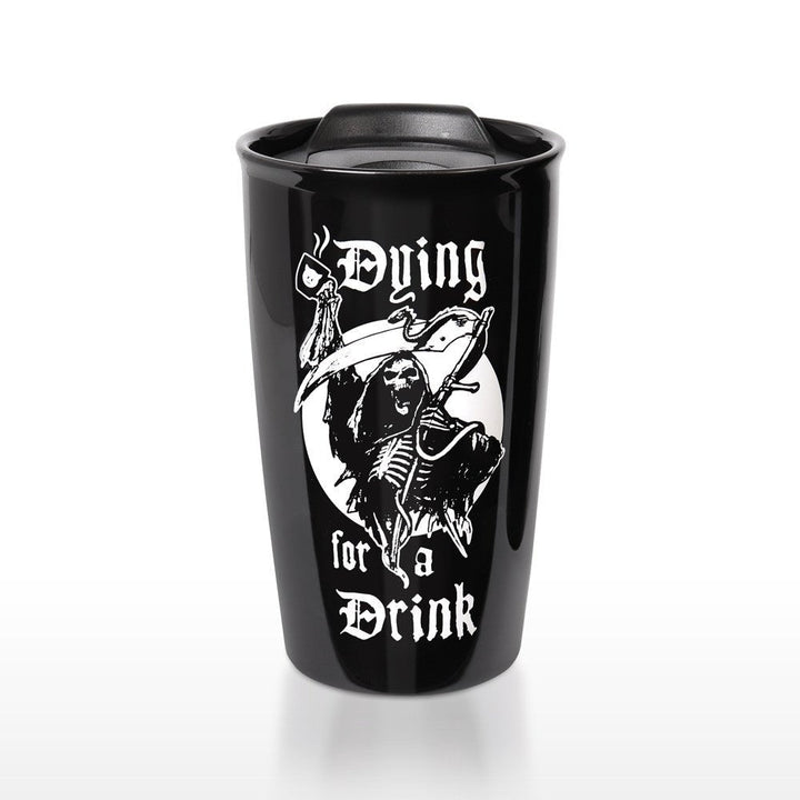 Dying for a Drink: Double Walled Mug by Alchemy of England