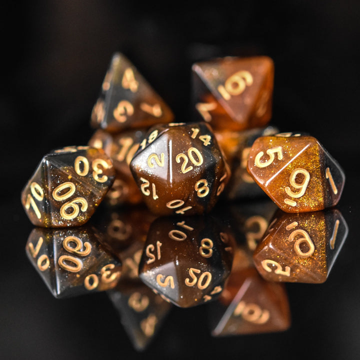 Elixir of Darkvision Acrylic Dice Set by Misty Mountain Gaming