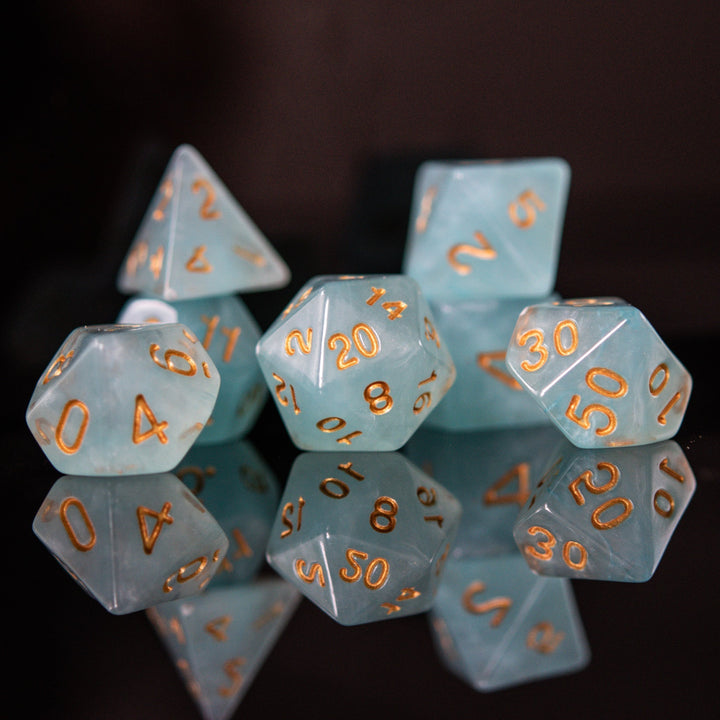 Elixir of Divination Acrylic Dice Set by Misty Mountain Gaming