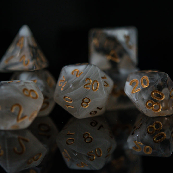 Elixir of Invisibility Acrylic Dice Set by Misty Mountain Gaming