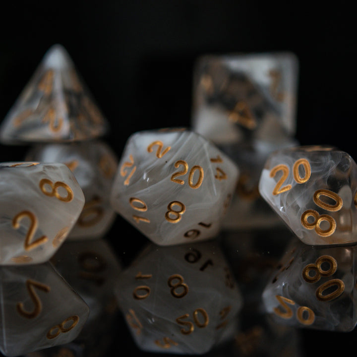 Elixir of Invisibility Acrylic Dice Set by Misty Mountain Gaming