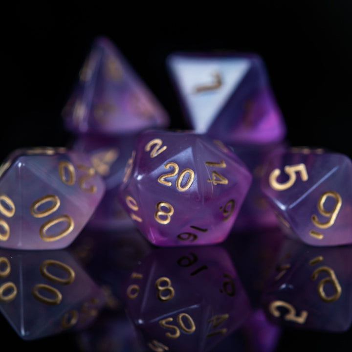 Elixir of Resistance Acrylic Dice Set by Misty Mountain Gaming