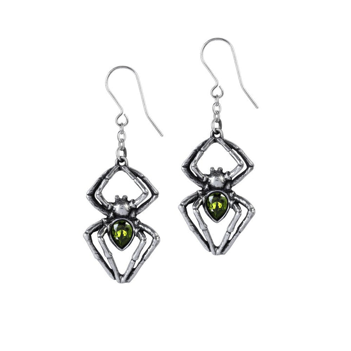 Emerald Venom Earrings by Alchemy of England