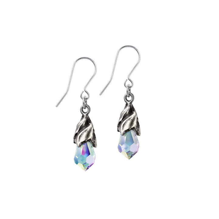 Empyrean Tear Earrings (Crystal) by Alchemy of England