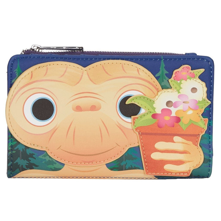 E.T. Flowerpot Flap Wallet by Loungefly