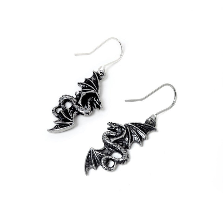 Flight of Airus Dropper Earrings by Alchemy of England