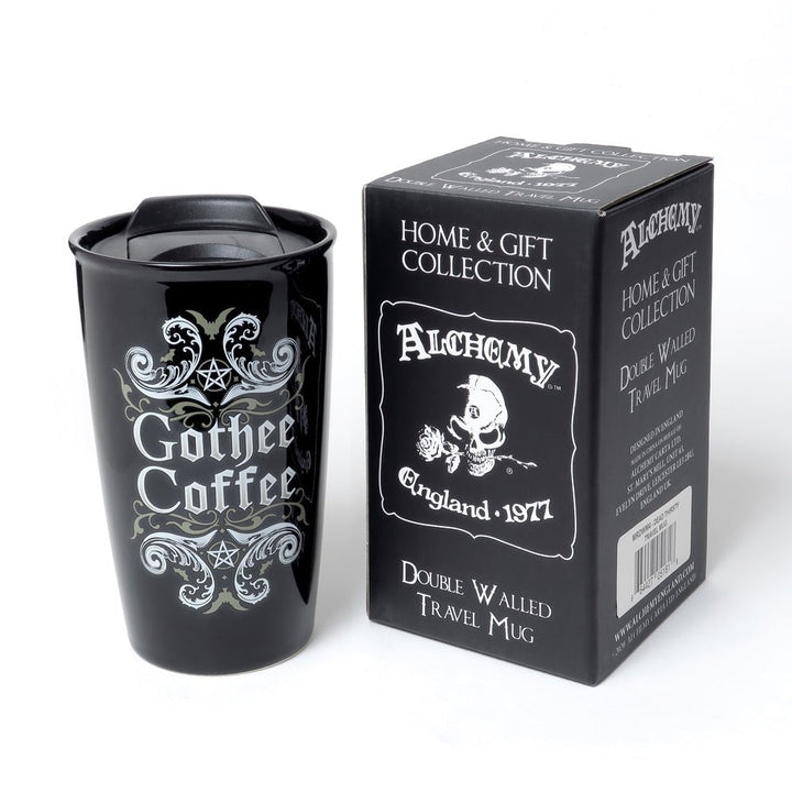 Gothee Coffee Double Walled Mug by Alchemy of England