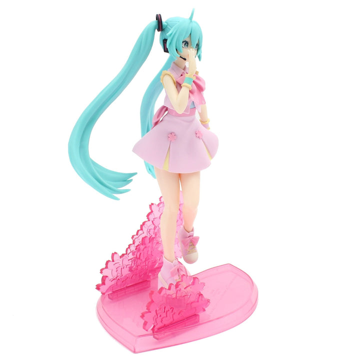 Hatsune Miku Luminasta Series Sakura Miku Omutatsu Anime Figure by SEGA