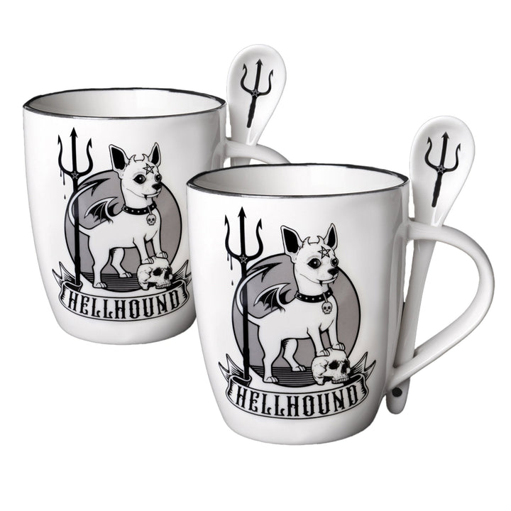 Hellhound Mug and Spoon Set by Alchemy of England