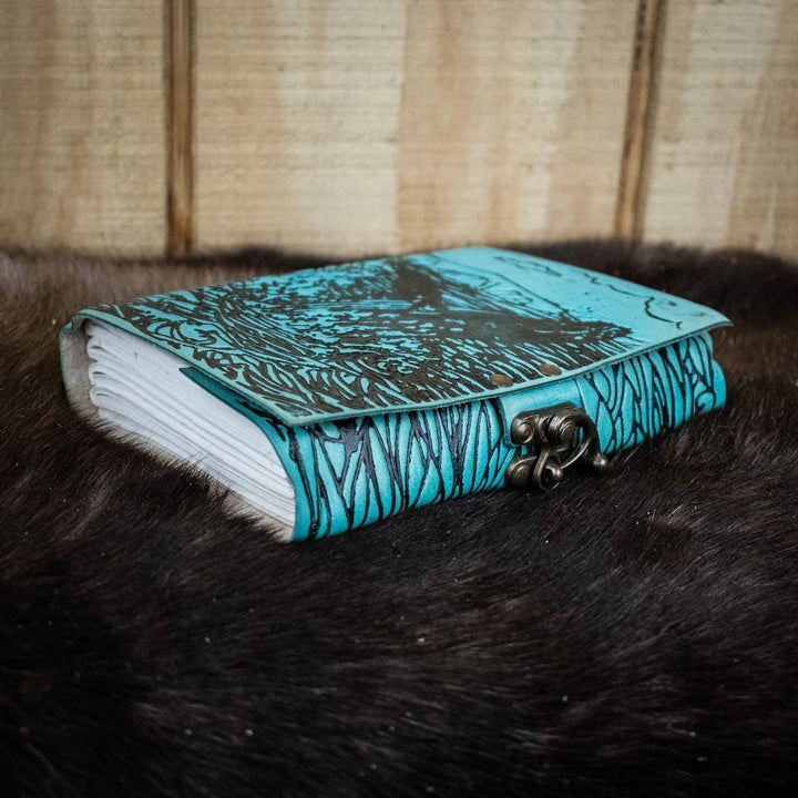 "Humpback Family" Leather Journal by Misty Mountain Gaming