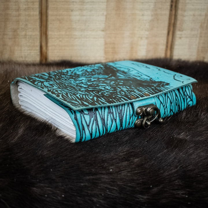 "Humpback Family" Leather Journal by Misty Mountain Gaming