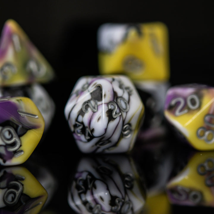 Illusion Acrylic Dice Set by Misty Mountain Gaming