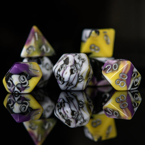 Illusion Acrylic Dice Set by Misty Mountain Gaming