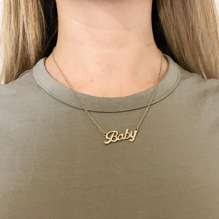 Gifts From The Crypt - Baby Signature Necklace-1