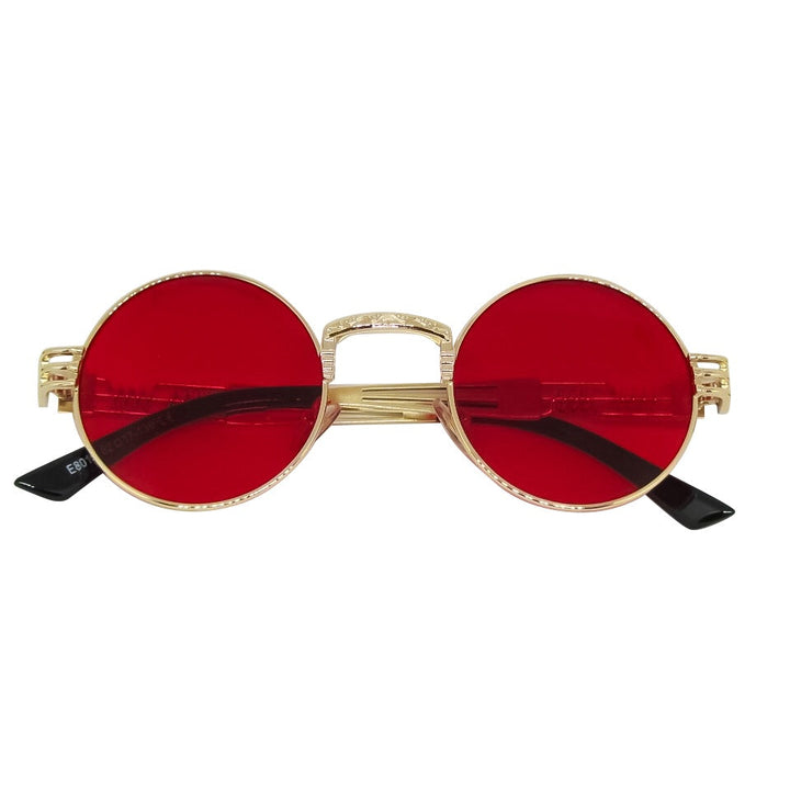 Gifts From The Crypt - Red x Gold Sunglasses-2