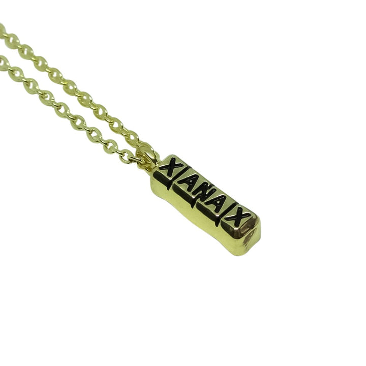 Xanax Bar Steel Necklace by Gifts From The Crypt