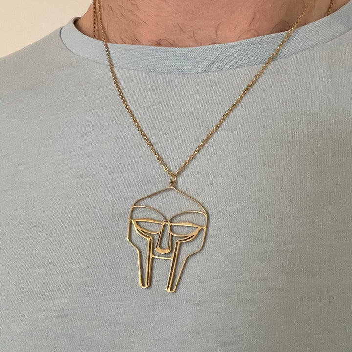 Gifts From The Crypt - MF DOOM Mask Necklace-1