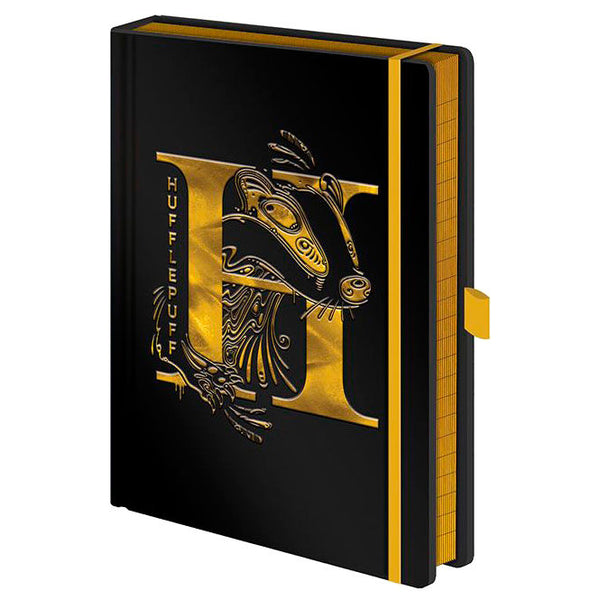 Harry Potter Hufflepuff premium A5 notebook