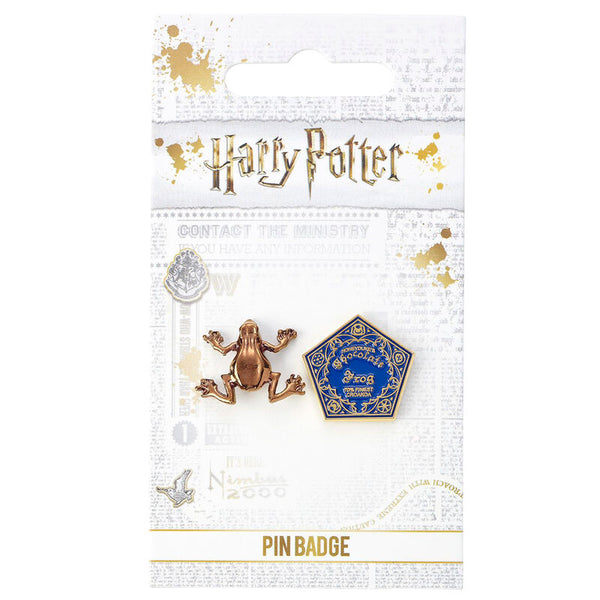 Harry Potter Chocolate Frog pin badge
