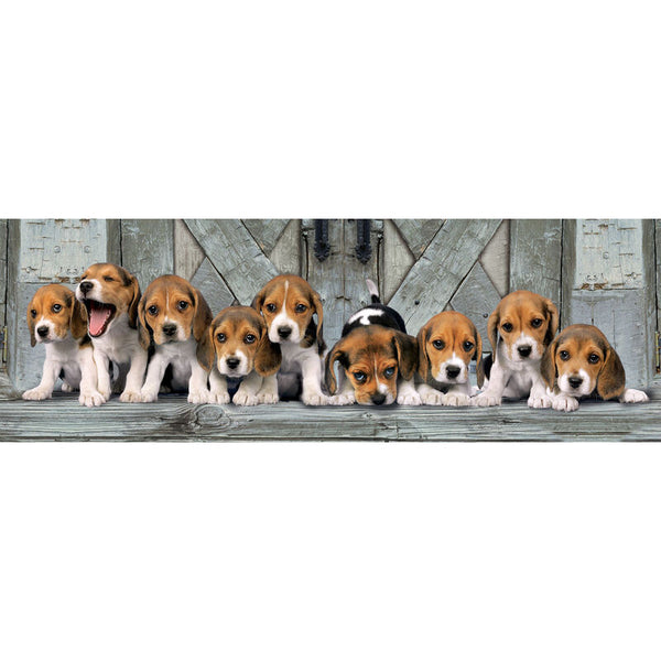 Beagles Panorama puzzle 1000pcs