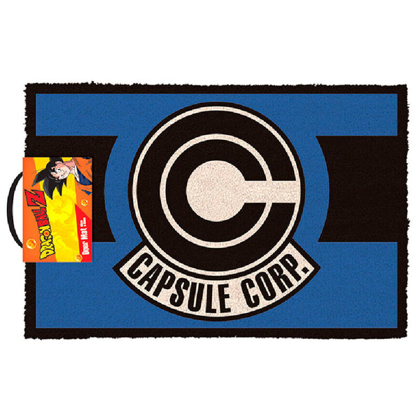 Dragon Ball Z Capsule Corp doormat