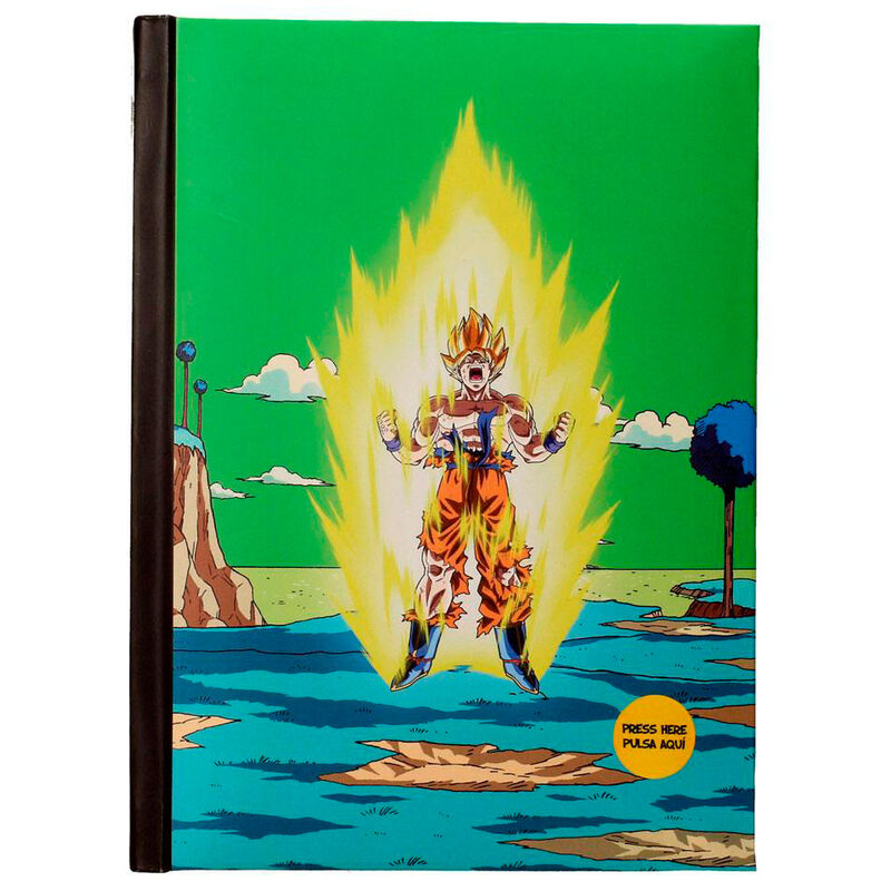 Dragon Ball Z Namek Final Battle notebook with lights – Grin ...