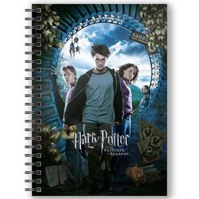 Harry Potter and the Prisioner of Azkaban A5 3D notebook