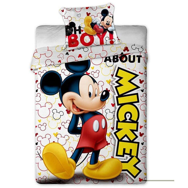 Disney Mickey microfibre duvet cover bed 90cm