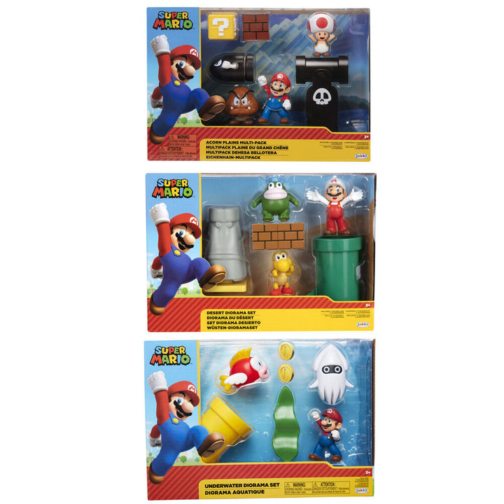 Nintendo Super Mario assorted set diorama – Grin Entertainment Store