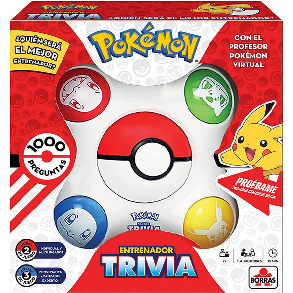 Spanish Pokemon Trivia board game