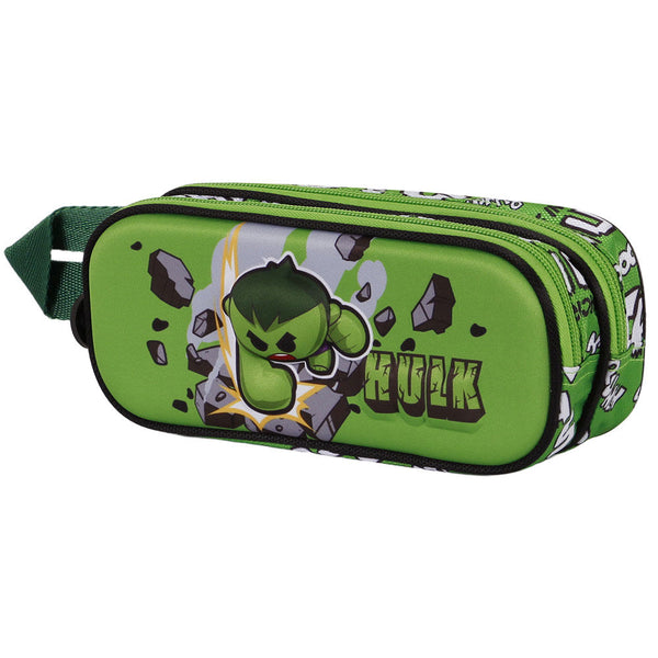 Marvel Avengers Hulk Greenmass 3D double pencil case