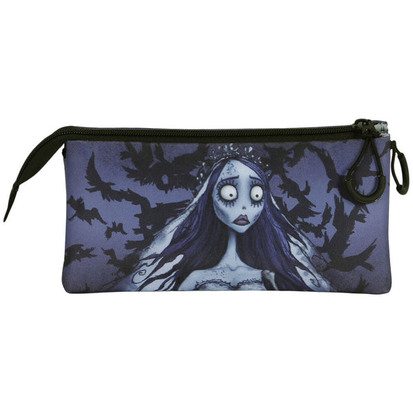 The Corpse Bride Emily triple pencil case
