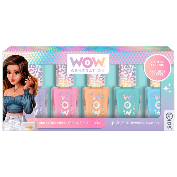 Wow Generation pack 5 bottles nail polish