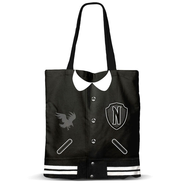 Wednesday Varsity shopping bag