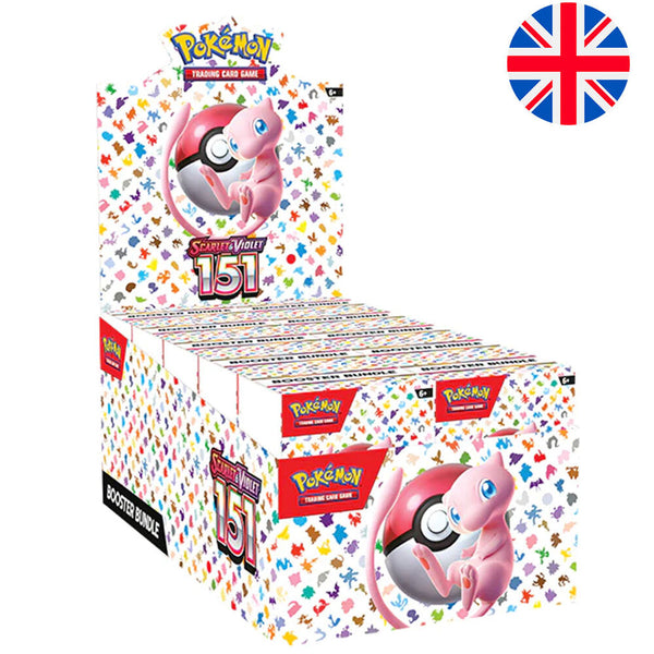 English Pokemon Scarlet & Violet 151 trading card game