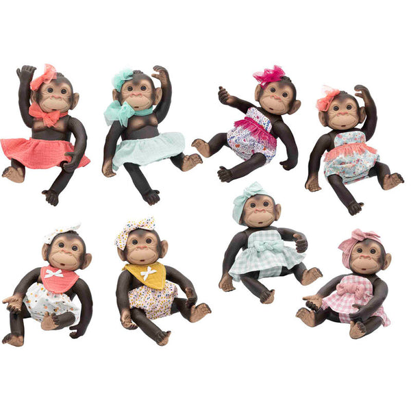 Baby Monkey doll assorted
