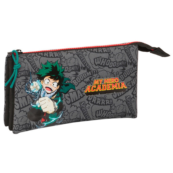 My Hero Academia triple pencil case