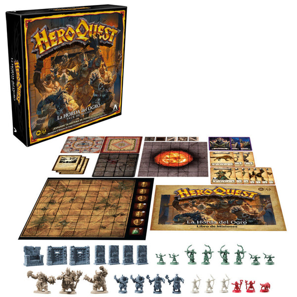 Spanish Heroquest The Ogre Horde expansion board game