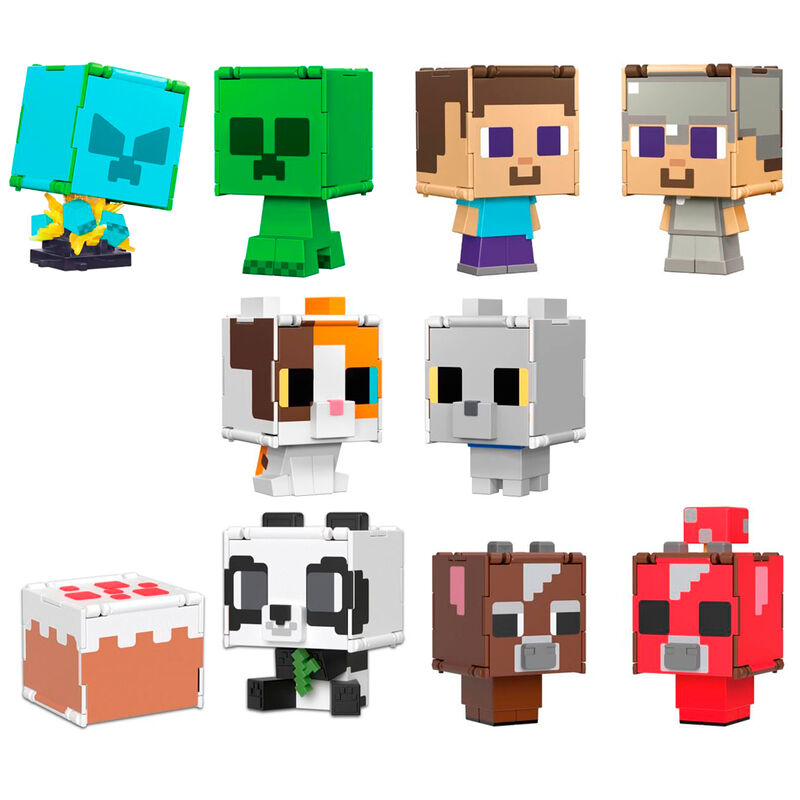 Minecraft assorted interchangeable figure 9,5cm – Grin Entertainment Store