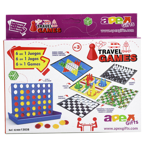 Travel Game 6 in 1