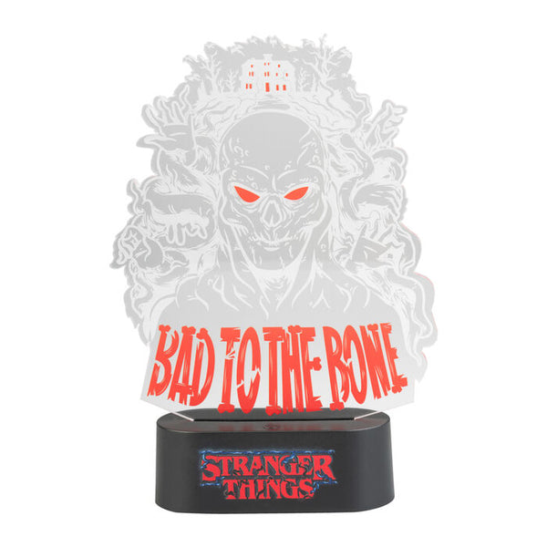 Stranger Things Bad To the Bone Led lamp