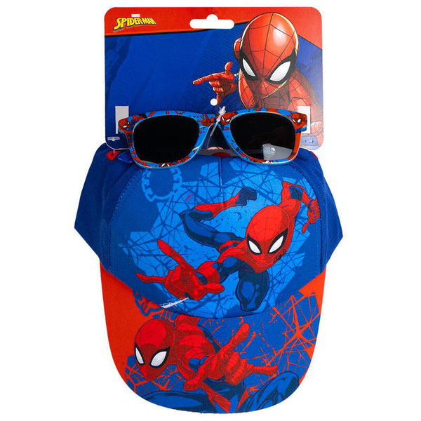 Marvel Spiderman set cap + sunglasses