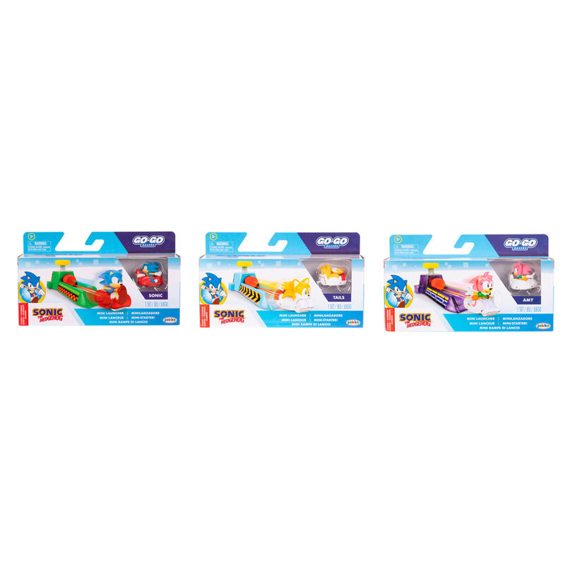 Sonic Go Go Racers assorted launchers cars – Grin Entertainment Store