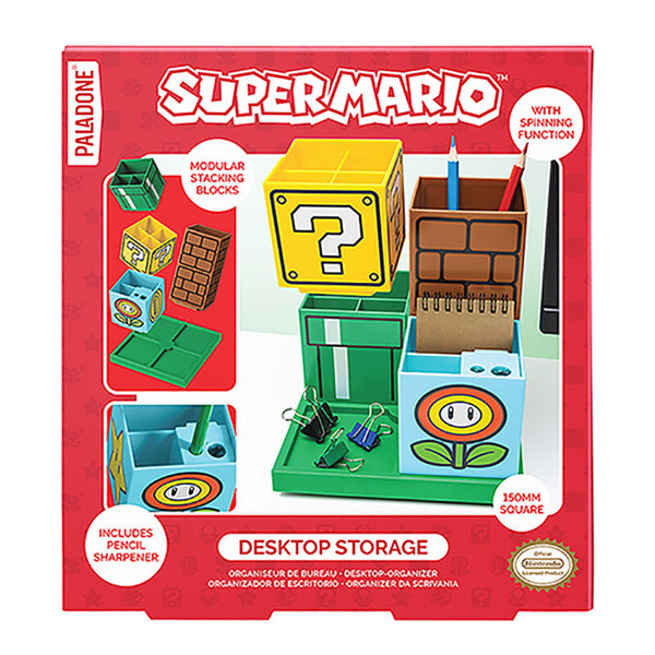 Super Mario Bros Desk organiser 15cm