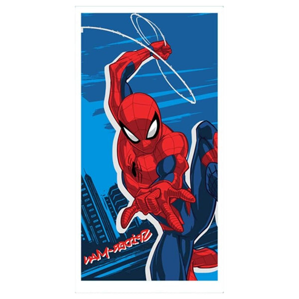 Marvel Spiderman microfibre beach towel