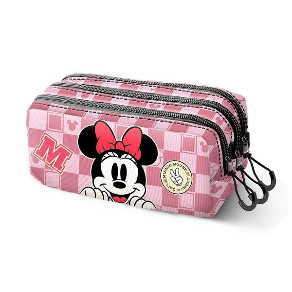 Disney Minnie Journey triple pencil case