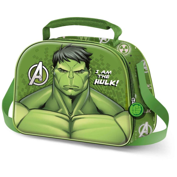 Marvel Hulk Rage 3D lunch bag