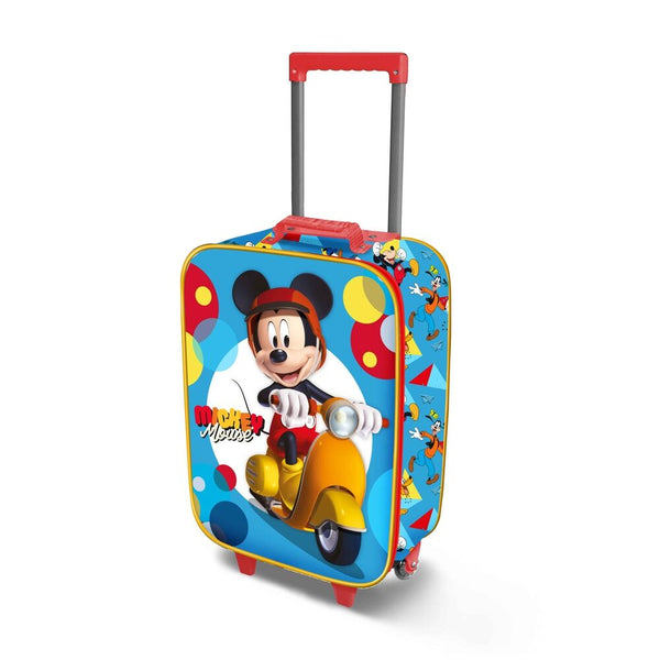 Disney Mickey Scooter 3D Trolley suitcase 52cm