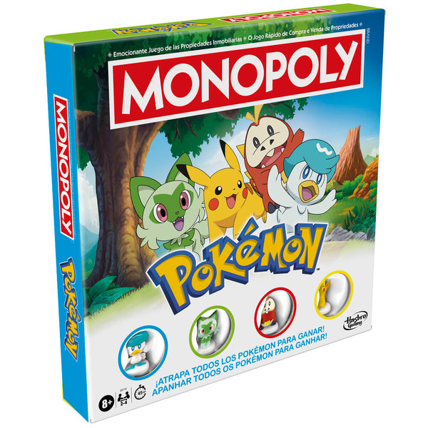 Spanish Monopoly Pokemon board game